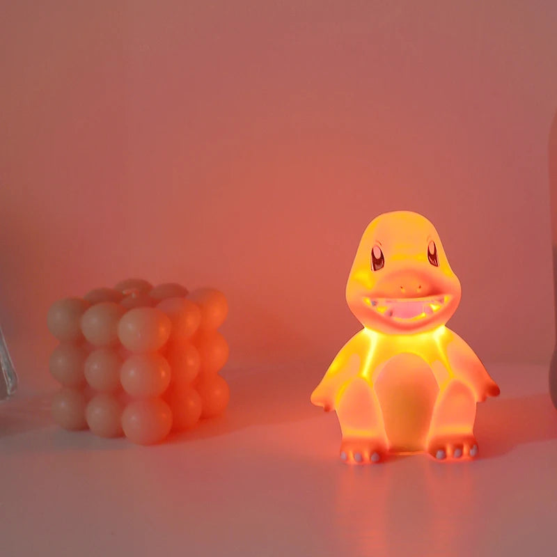 Lámpara Nocturna Pikachu Pokémon - Luz Mesita Noche Niños Juguete Luminoso Regalo Cumpleaños - Huellitas de Vida