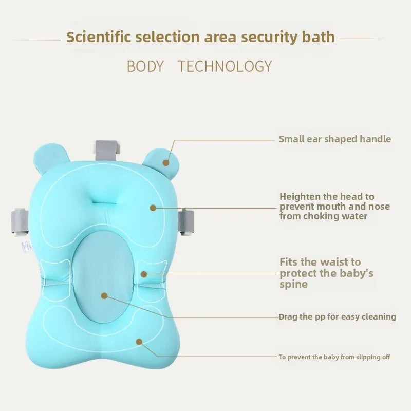 Red Baño Bebé Recién Nacido - Hamaca Bañera Malla Suspendida Antideslizante