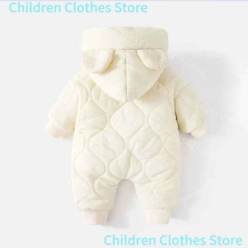Mono Invierno Bebé Forro Piel Cálido - Buzo Osito Niños Niñas 0-24 Meses