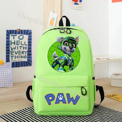 Mochila Paw Patrol Impermeable Nylon - Alta Capacidad para Estudiantes - Huellitas de Vida