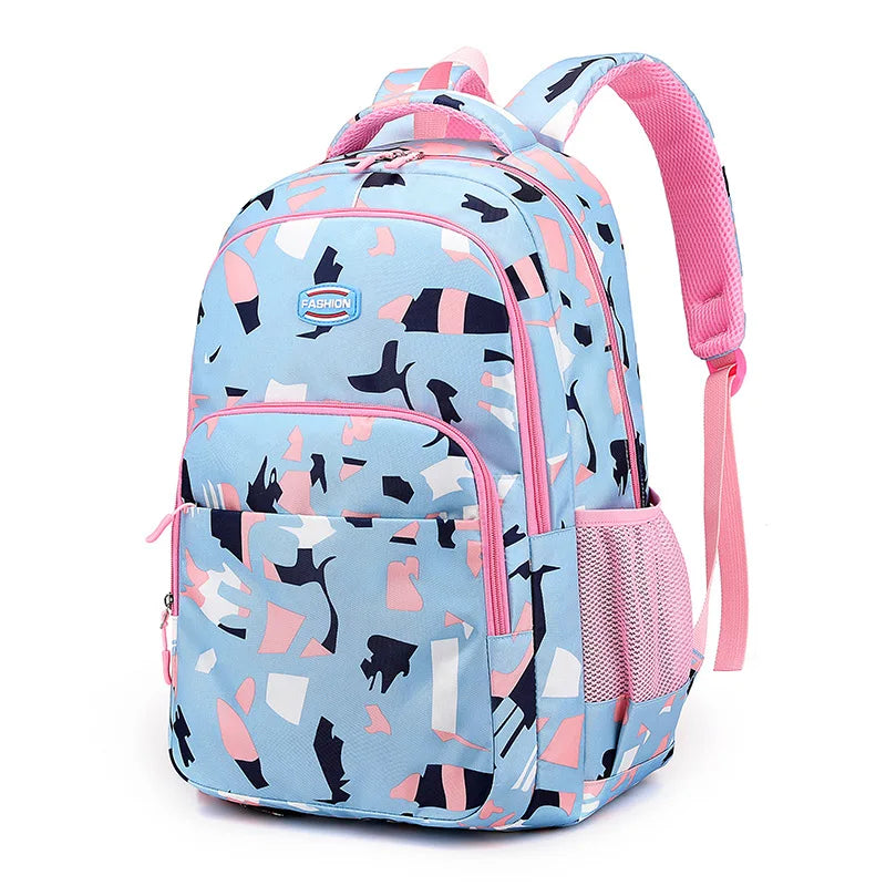 Mochila para Niñas Primaria Grados 4-6 - Elementary School Girls Backpack - Huellitas de Vida