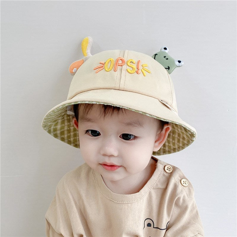 Sombrero Pescador Infantil - Protección Solar Transpirable Niños - Huellitas de Vida