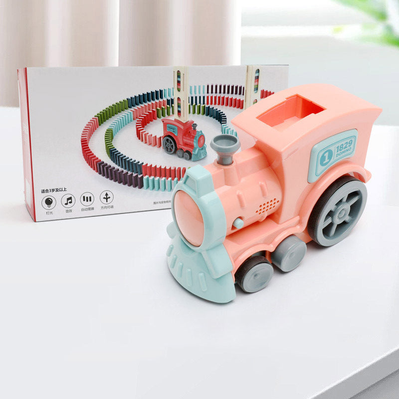Tren Puzzle de Madera Educativo - Juguete Didáctico para Niños - Huellitas de Vida