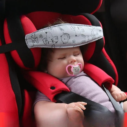 Soporte de Cabeza para Auto Bebé - Sujetador Seguro y Cómodo - Huellitas de Vida