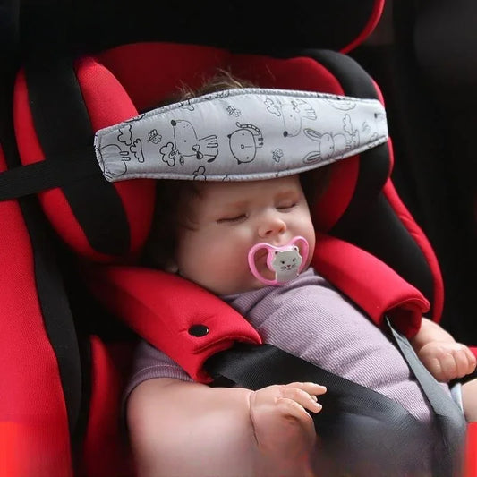 Soporte de Cabeza para Auto Bebé - Sujetador Seguro y Cómodo - Huellitas de Vida