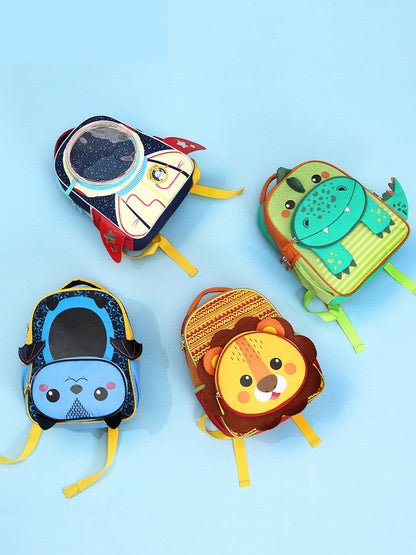Mochila Escolar Dibujos Animados Vuelta al Cole - Diseño Adorable para Niños - Huellitas de Vida
