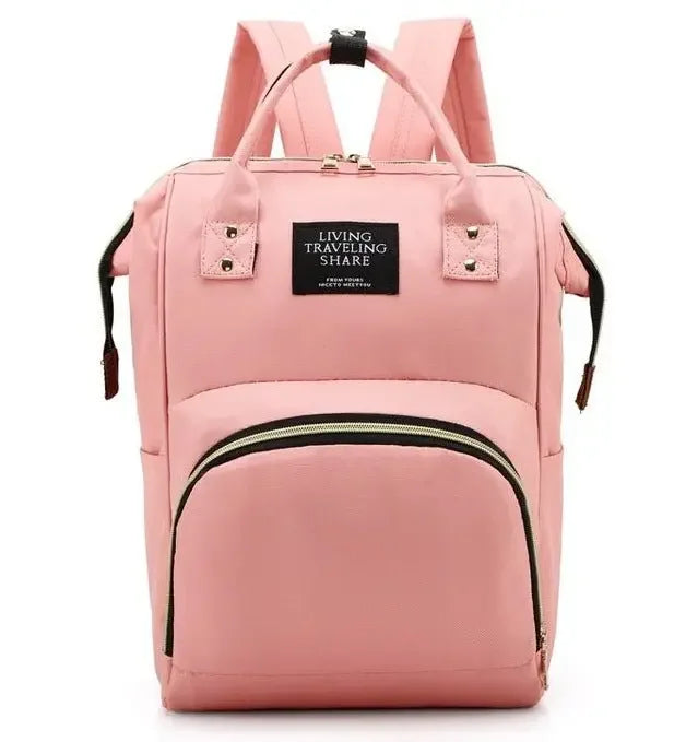 Mochila Maternal Multifuncional - Bolso Mamá Porta Biberones - Huellitas de Vida