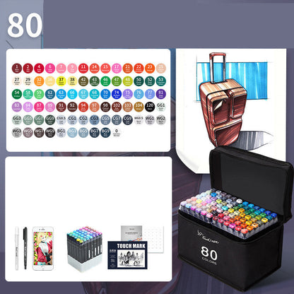 Set Rotuladores Acuarela Vuelta al Cole - Kit Artístico para Niños y Estudiantes - Huellitas de Vida