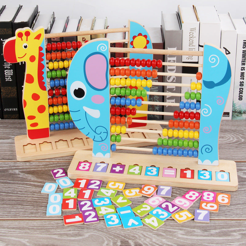 Ábaco de Pie Infantil - Matemáticas Guardería y Primaria - Huellitas de Vida