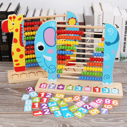 Ábaco de Pie Infantil - Matemáticas Guardería y Primaria - Huellitas de Vida