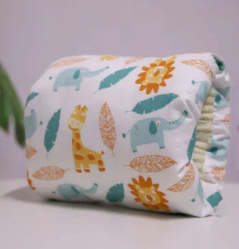 Cojín de lactancia ajustable para brazo – Algodón suave y lavable - Huellitas de Vida