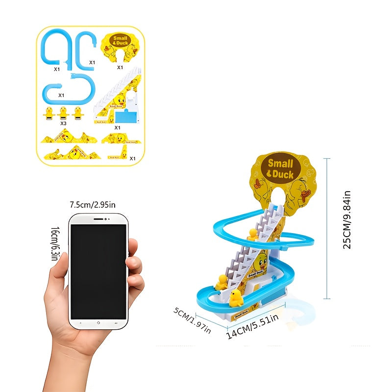 Juguete Escalera Eléctrica Patos Musicales 3+ Años - Escalera Motorizada Interactiva