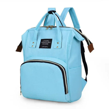 Mochila Maternal Multifuncional - Bolso Mamá Porta Biberones - Huellitas de Vida