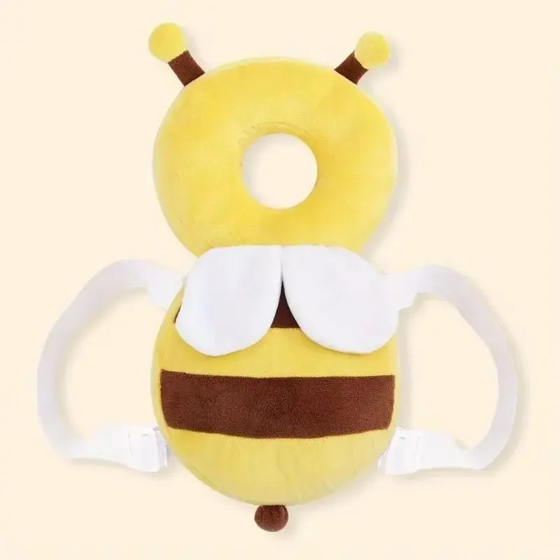 Cojín Protector Cabeza Bebé - Prevención Caídas con Diseño de Abeja - Huellitas de Vida