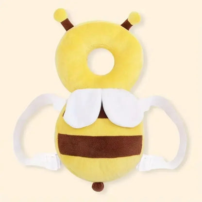 Cojín Protector Cabeza Bebé - Prevención Caídas con Diseño de Abeja - Huellitas de Vida