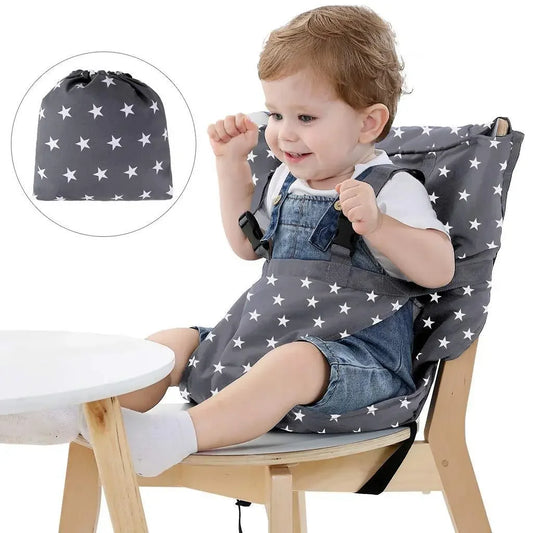 Silla de Comida Portátil para Bebé - Segura y Compacta - Huellitas de Vida
