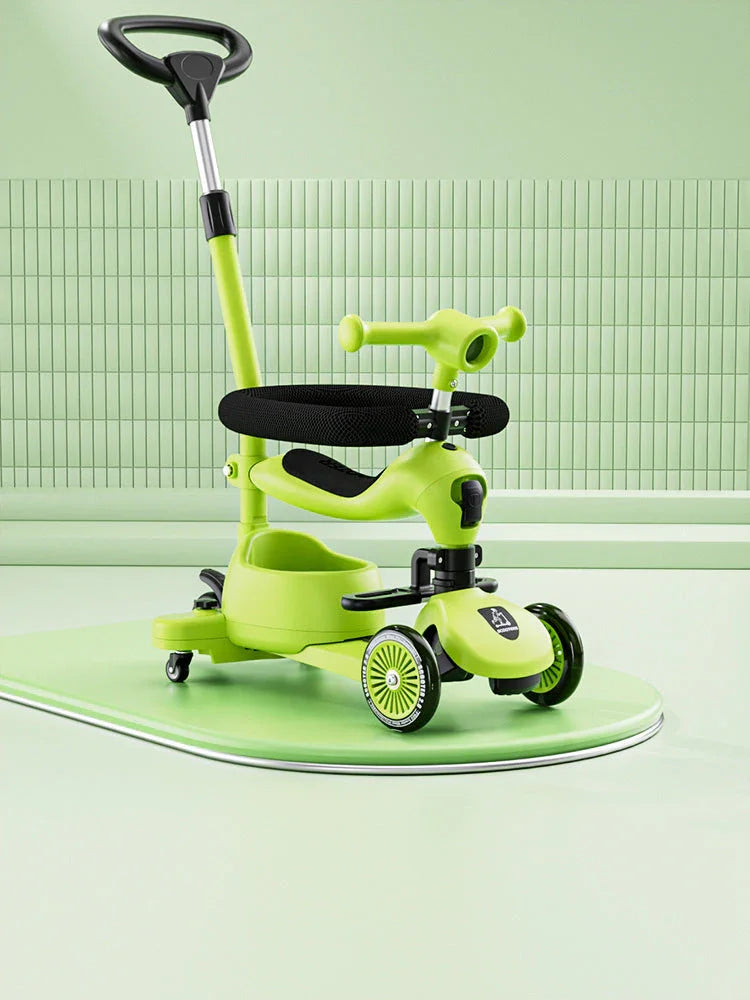 Patinete Multifuncional 2 en 1 - Evolutivo para Bebés y Niños - Huellitas de Vida