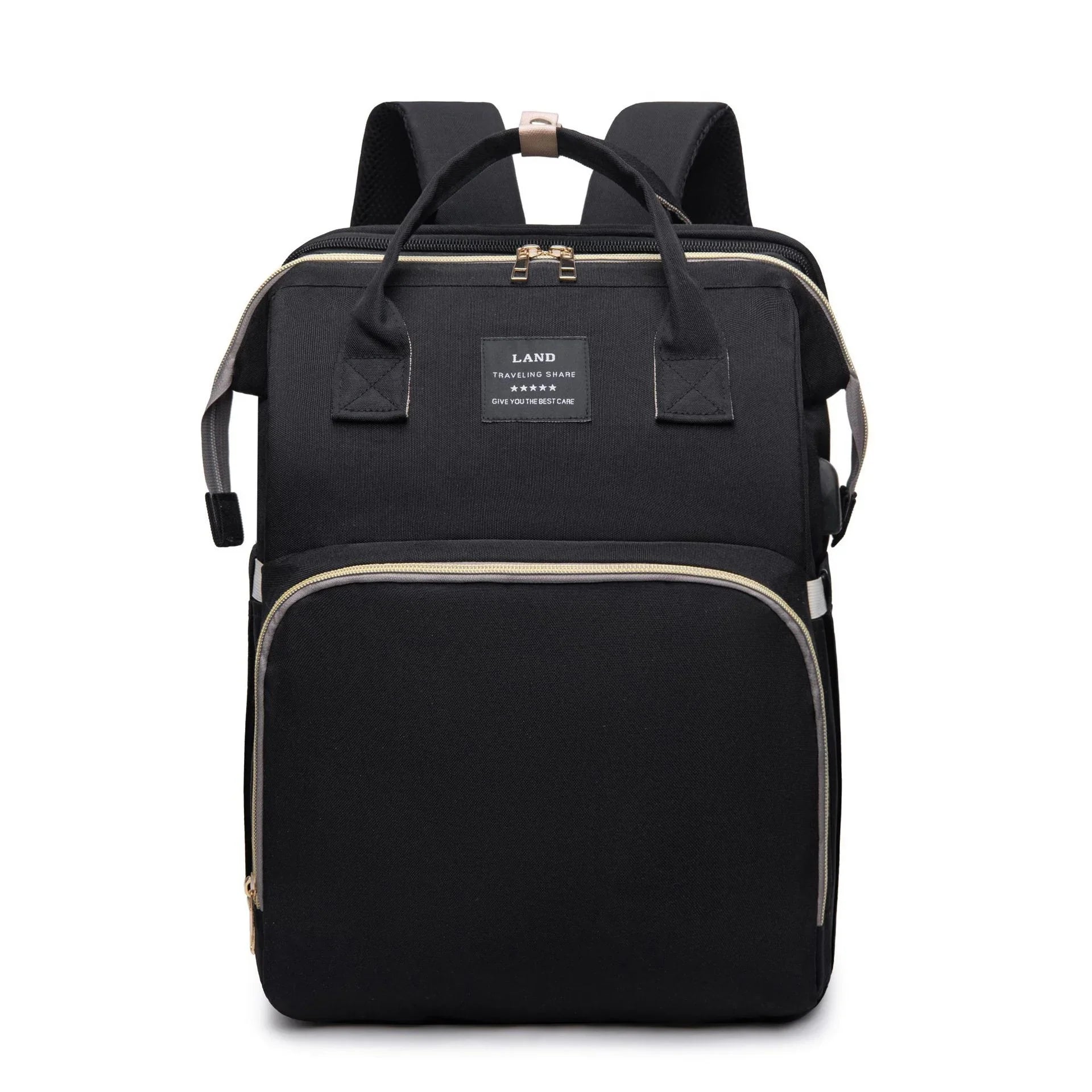 Mochila Cambiador 3 en 1 - Bolsa Multifuncional para Bebé - Huellitas de Vida