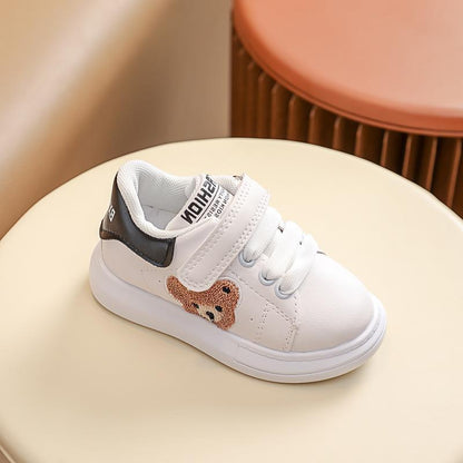 Zapatos Deportivos Infantiles Osito - Calzado Casual Niños Cómodo - Huellitas de Vida