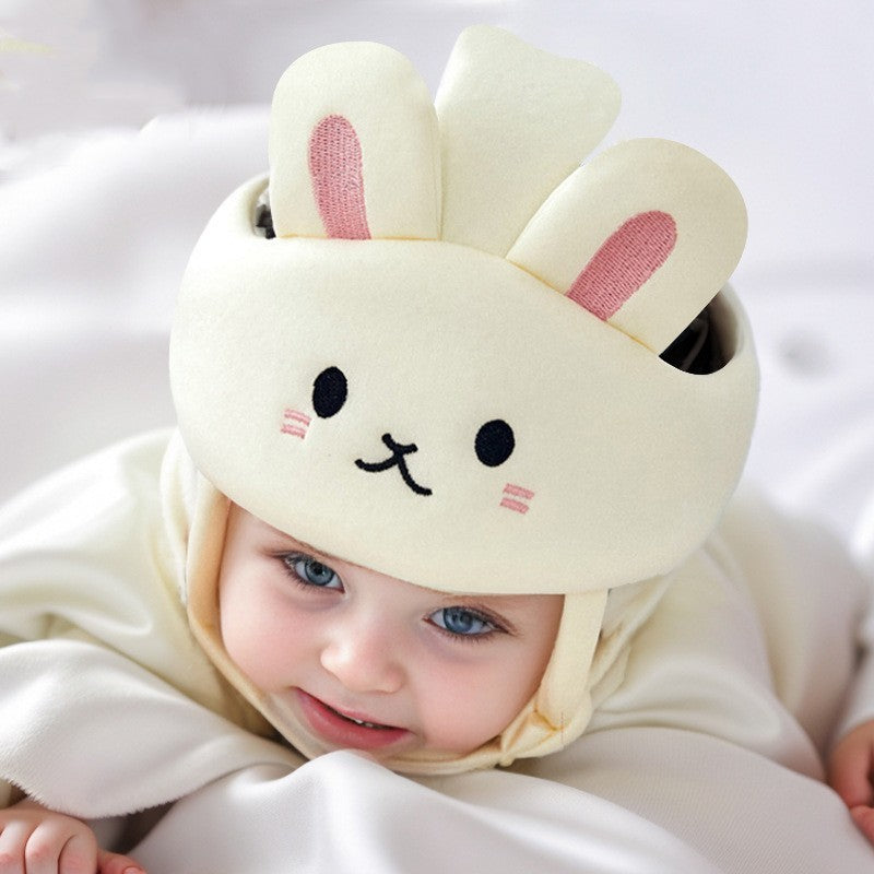 Gorro Protector de Cabeza para Bebé - Malla Transpirable Anti-Caídas - Huellitas de Vida
