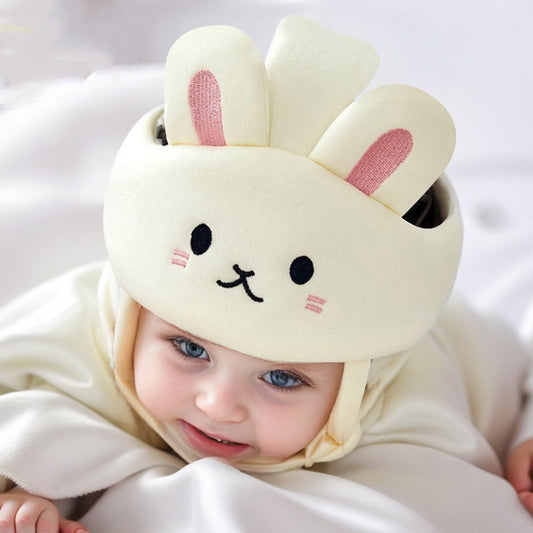 Gorro Protector de Cabeza para Bebé - Malla Transpirable Anti-Caídas - Huellitas de Vida