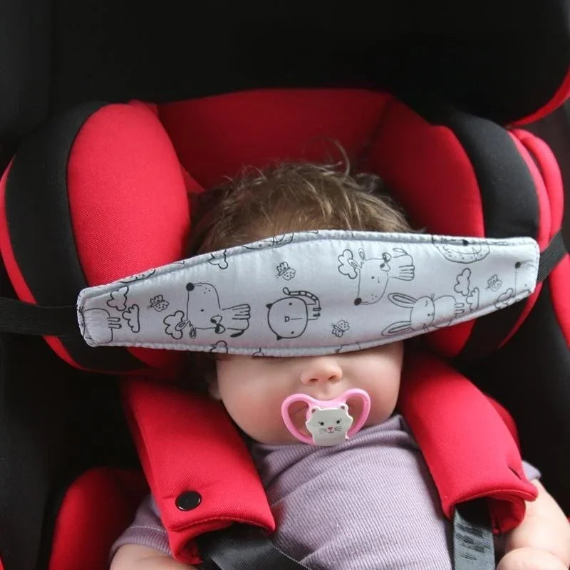 Soporte de Cabeza para Auto Bebé - Sujetador Seguro y Cómodo - Huellitas de Vida