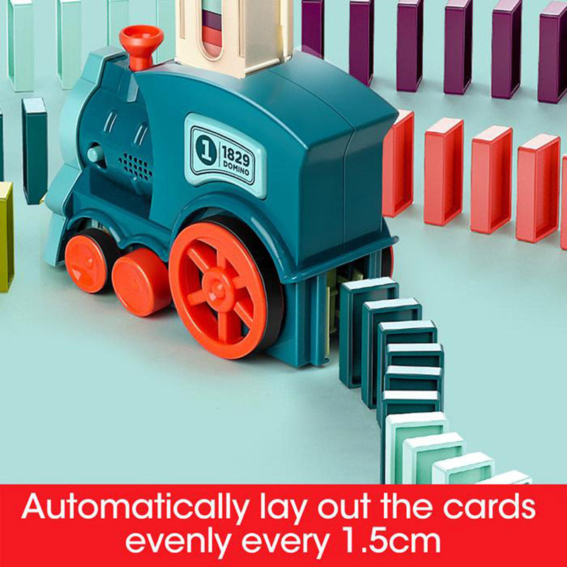 Tren Puzzle de Madera Educativo - Juguete Didáctico para Niños - Huellitas de Vida