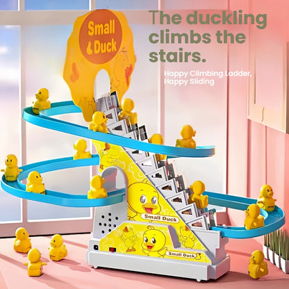 Juguete Escalera Eléctrica Patos Musicales 3+ Años - Escalera Motorizada Interactiva