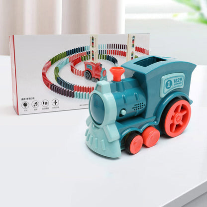 Tren Puzzle de Madera Educativo - Juguete Didáctico para Niños - Huellitas de Vida