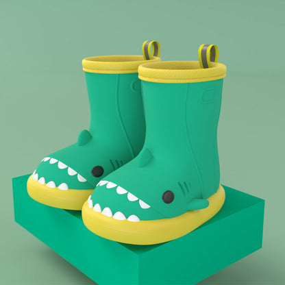 🦈 Botas de Lluvia para Niños "Shark Attack" – Diversión a Prueba de Charcos! - Huellitas de Vida