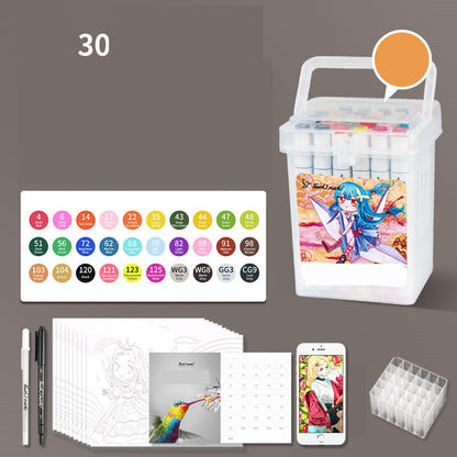 Set Rotuladores Acuarela Vuelta al Cole - Kit Artístico para Niños y Estudiantes - Huellitas de Vida