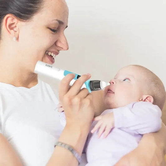 Aspirador Nasal Eléctrico Bebé - Limpieza Segura y Eficaz - Huellitas de Vida