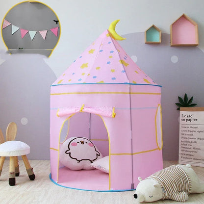 Tienda Infantil Tipo Castillo - Casa de Juegos para Niños - Huellitas de Vida