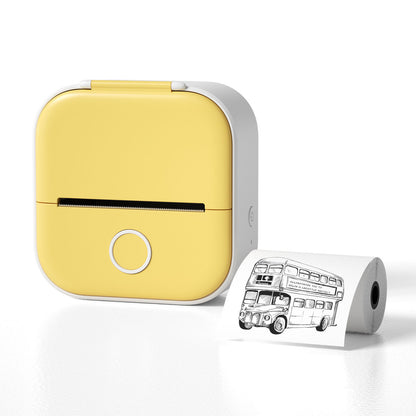 Impresora Térmica Portátil Mini - Impresora Etiquetas Bluetooth Estudiantes - Huellitas de Vida