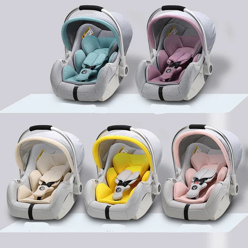 Cochecito Bebé 3 en 1 - Silla Seguridad + Capazo + Plegable - Huellitas de Vida