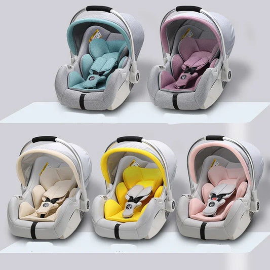 Cochecito Bebé 3 en 1 - Silla Seguridad + Capazo + Plegable - Huellitas de Vida