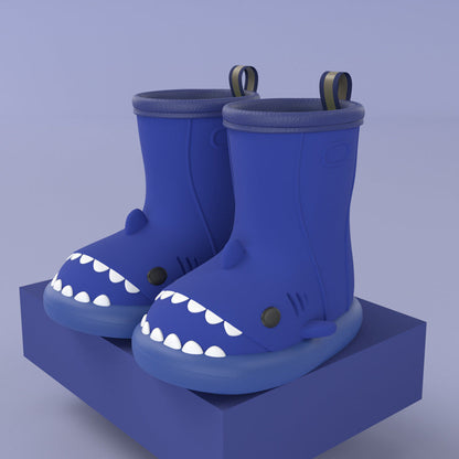 🦈 Botas de Lluvia para Niños "Shark Attack" – Diversión a Prueba de Charcos! - Huellitas de Vida