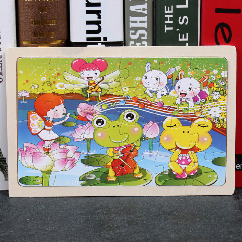 Puzzle Infantil 80 Piezas - Rompecabezas Educativo de Animales - Huellitas de Vida