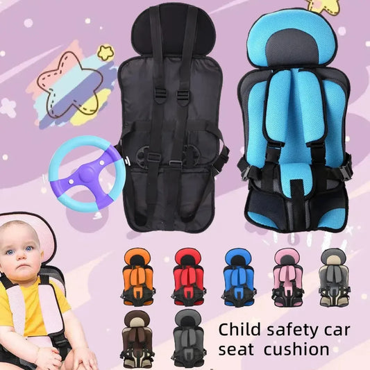 Asiento Seguro Portátil Bebés - Cojín Seguridad Infantil Esponja - Huellitas de Vida