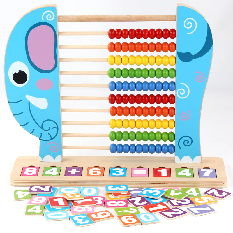 Ábaco de Pie Infantil - Matemáticas Guardería y Primaria - Huellitas de Vida