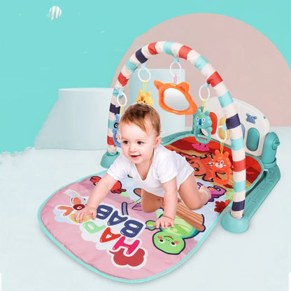 Gimnasio Musical para Bebés con Pedales y Piano – Juguete de Estimulación Temprana - Huellitas de Vida