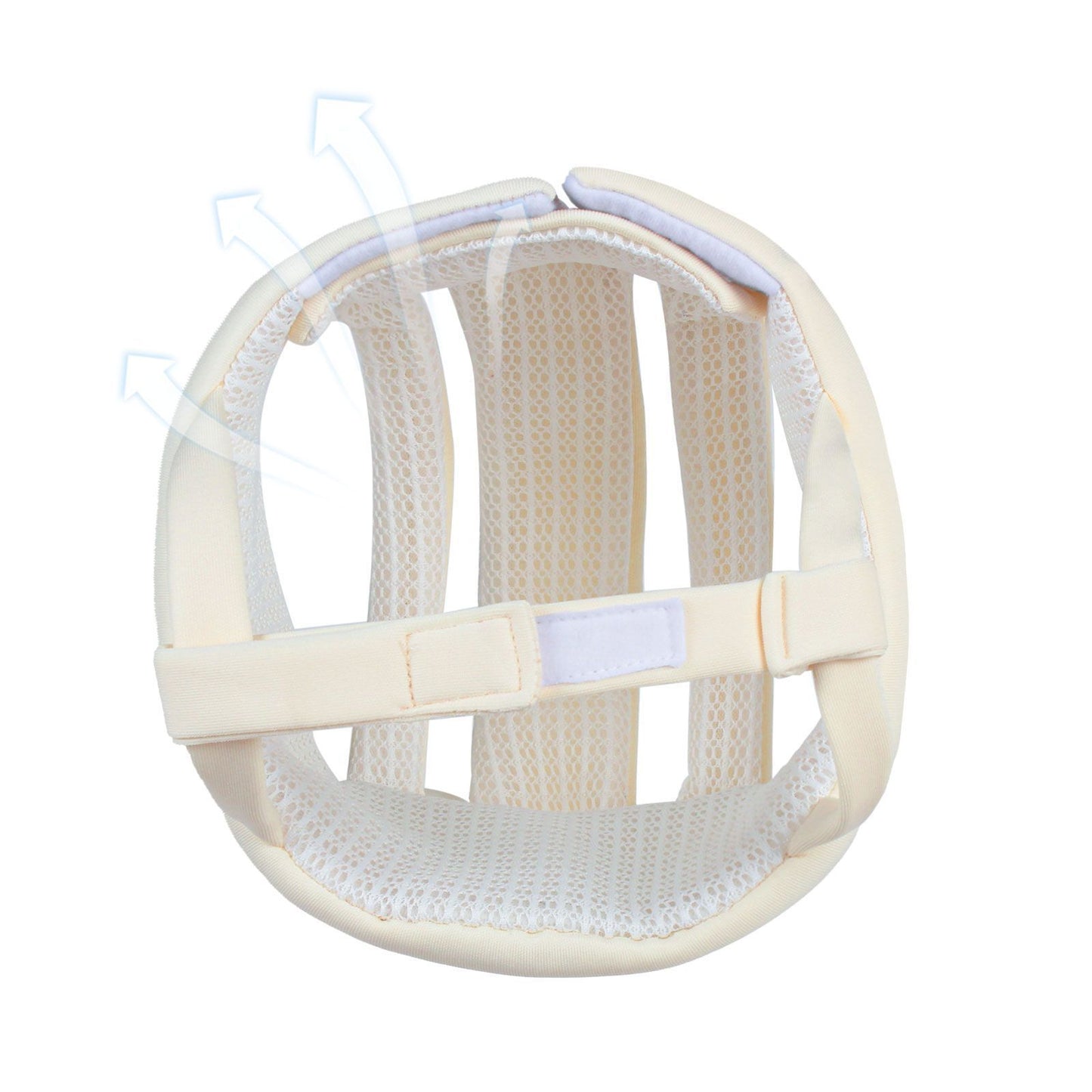 Gorro Protector de Cabeza para Bebé - Malla Transpirable Anti-Caídas - Huellitas de Vida