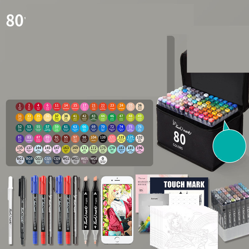Set Rotuladores Acuarela Vuelta al Cole - Kit Artístico para Niños y Estudiantes - Huellitas de Vida