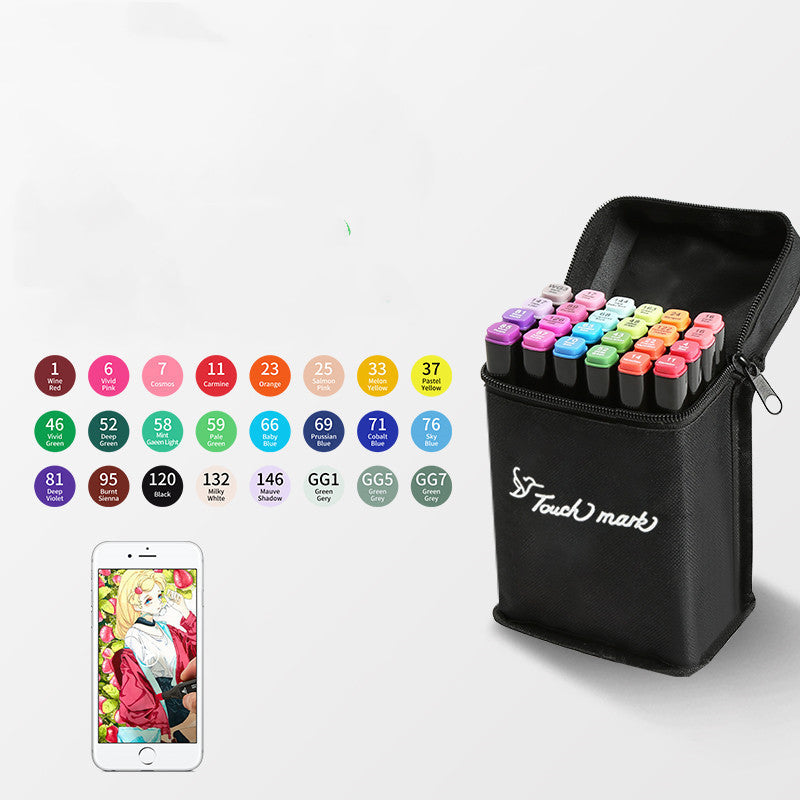 Set Rotuladores Acuarela Vuelta al Cole - Kit Artístico para Niños y Estudiantes - Huellitas de Vida