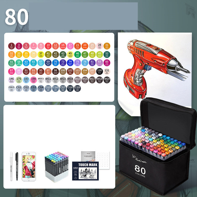 Set Rotuladores Acuarela Vuelta al Cole - Kit Artístico para Niños y Estudiantes - Huellitas de Vida